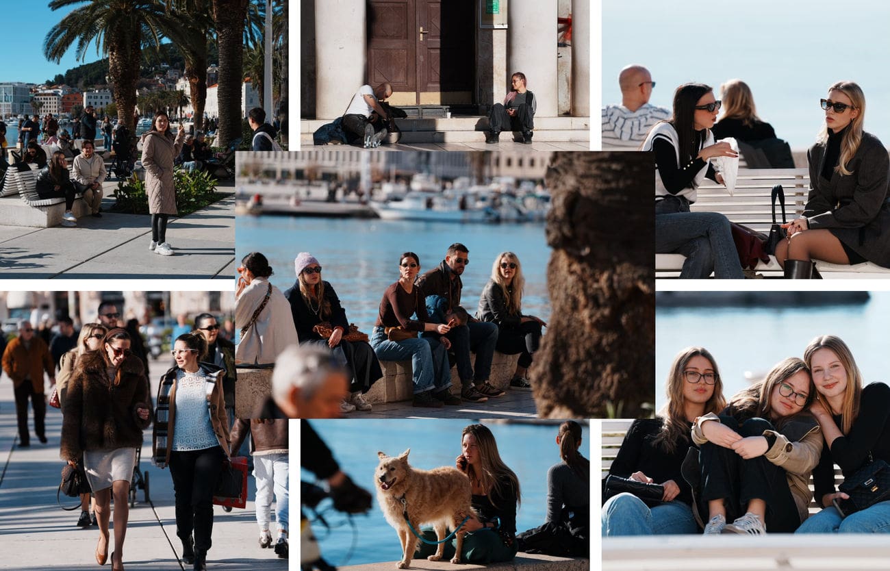 Riva se još jednom pretvorila u pravu modnu pistu, pogledajte tko je sve uživao na suncu