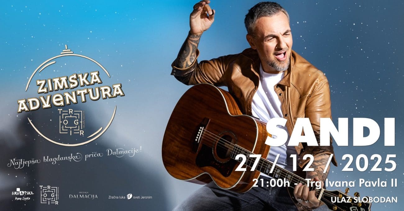 Glazbena večer pod zvijezdama: Sandi će večeras rasplesati Trogir