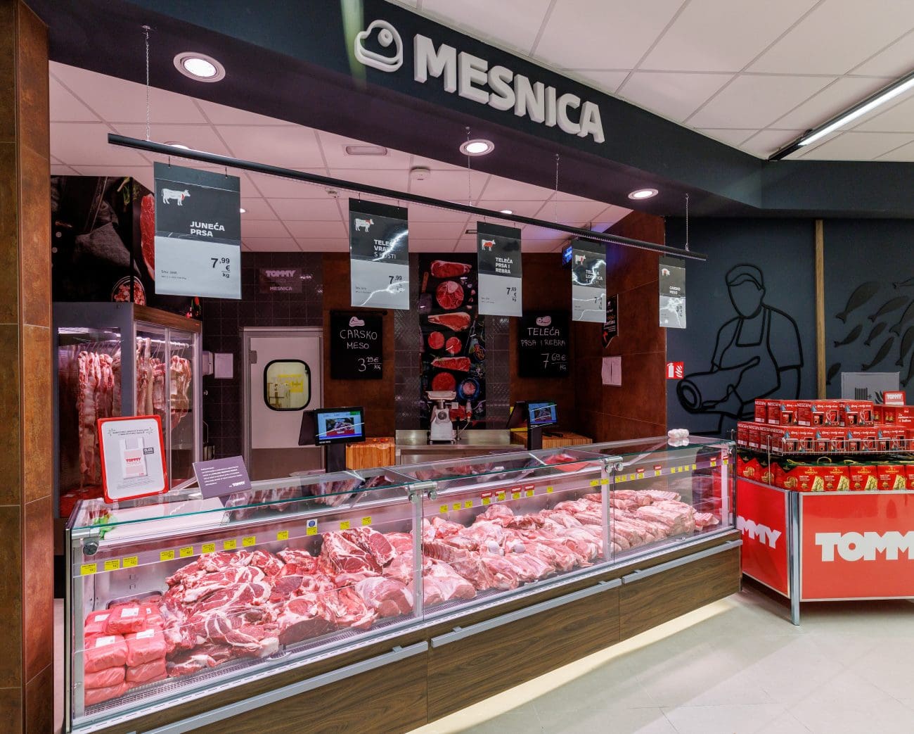 Ponovno otvoren renovirani Tommy hipermarket u Drnišu