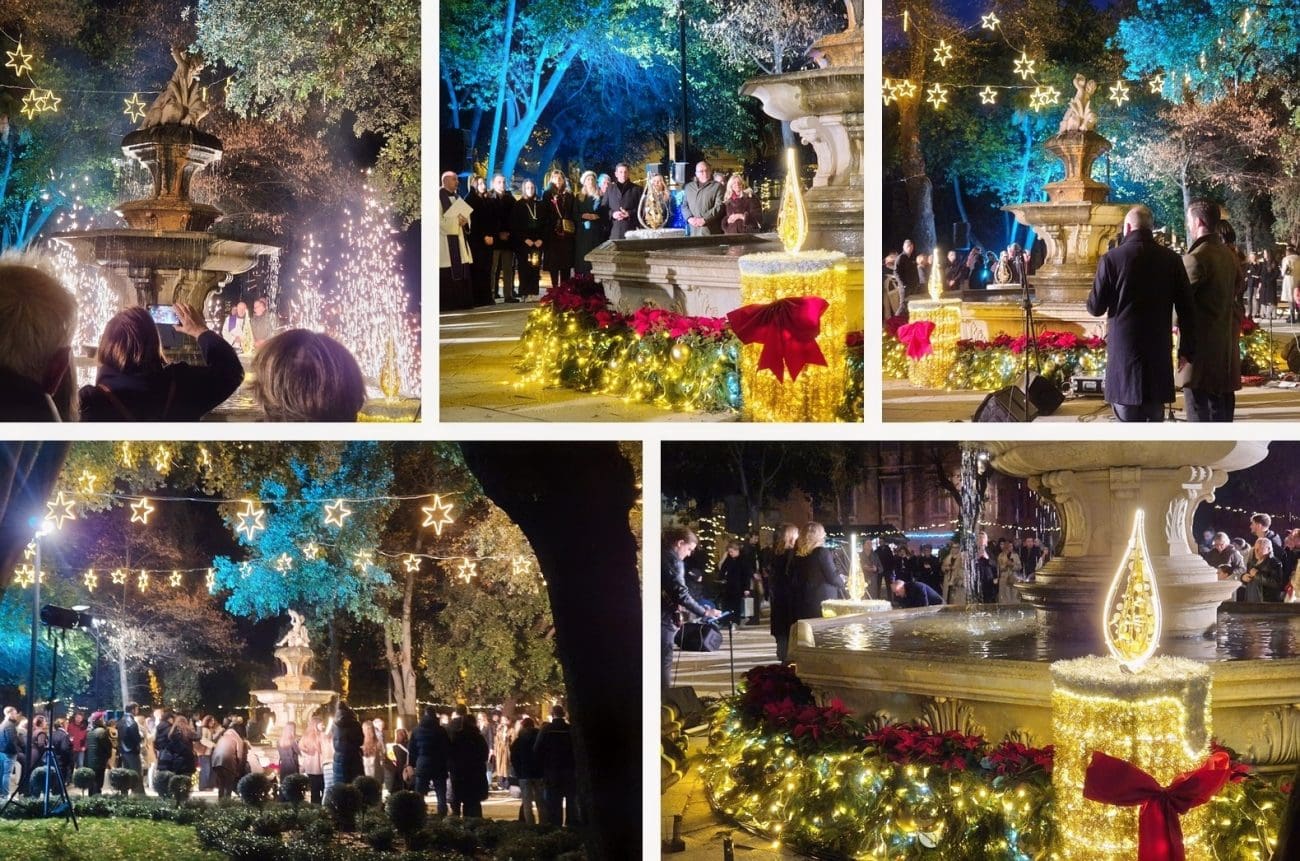 FOTOGALERIJA Svečano upaljena treća adventska svijeća u Đardinu