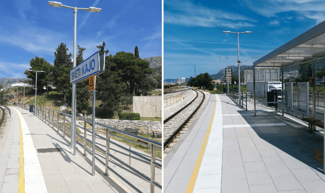 U rad puštena nova željeznička stajališta Sveti Kajo i Solin Širina