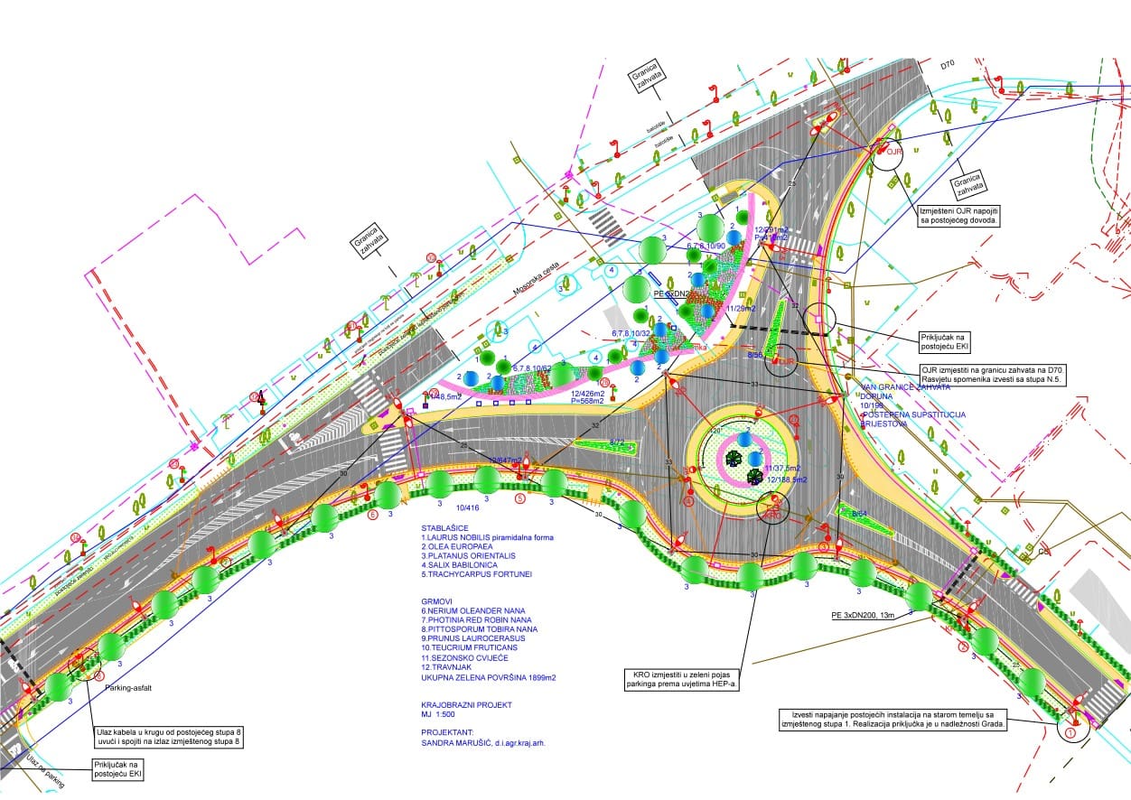 Počeli radovi uklanjanja šest stabala na Priku: Grad Omiš najavljuje sadnju novih i dodatne hortikulturne zahvate