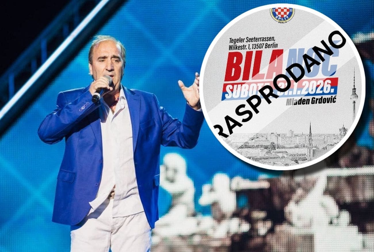 Bila noć u Berlinu: Društvo prijatelja Hajduka slavi desetljeće postojanja, pjevat će im Mladen Grdović