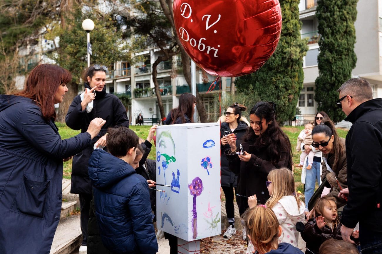 U Parku Emanuela Vidovića postavljena prva mala slobodna knjižnica za dječje slikovnice