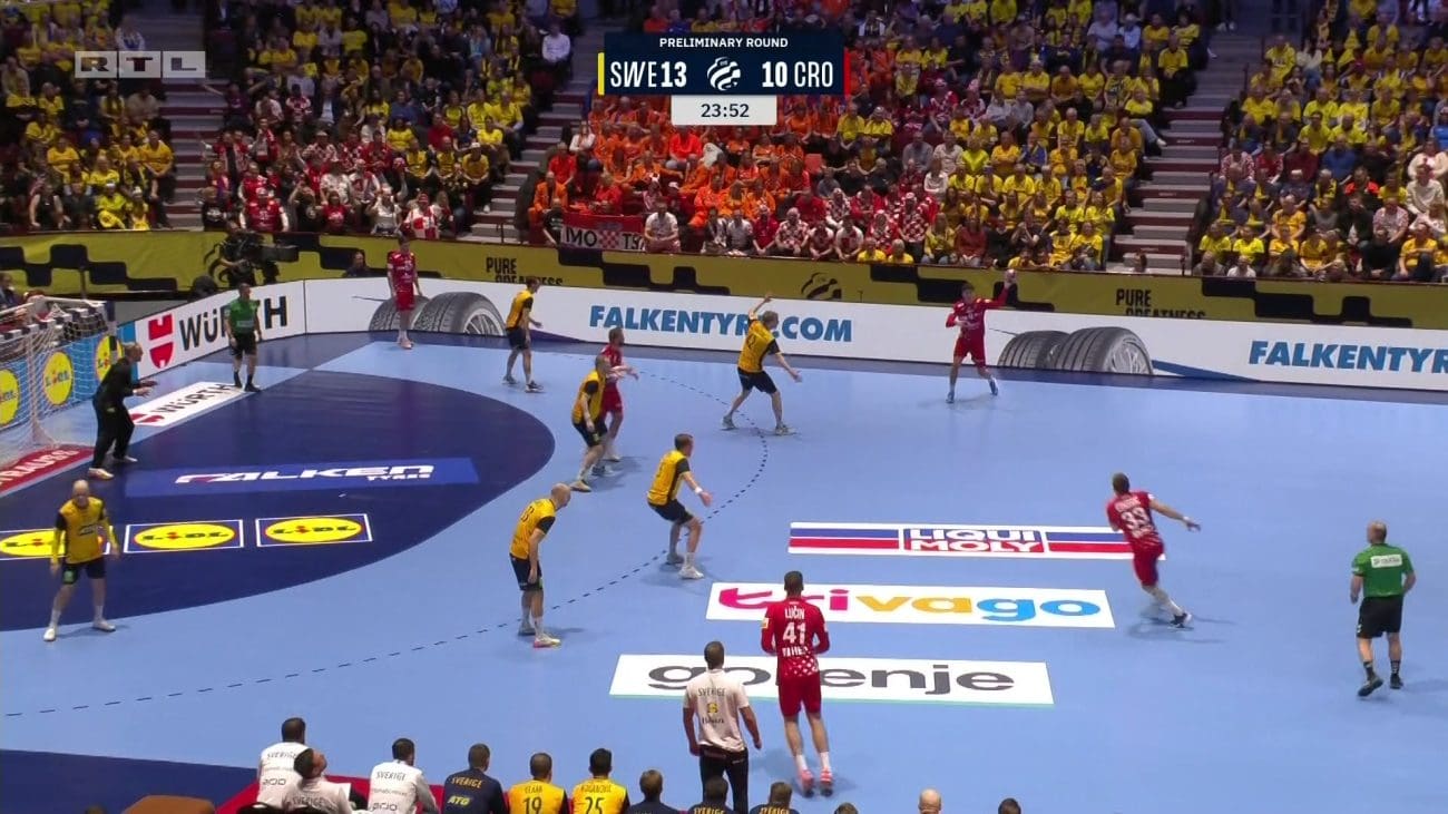 Više od milijun navijača pratilo je utakmicu Hrvatska-Švedska, a već sutra naši rukometaši suočit će se s reprezentacijom Islanda