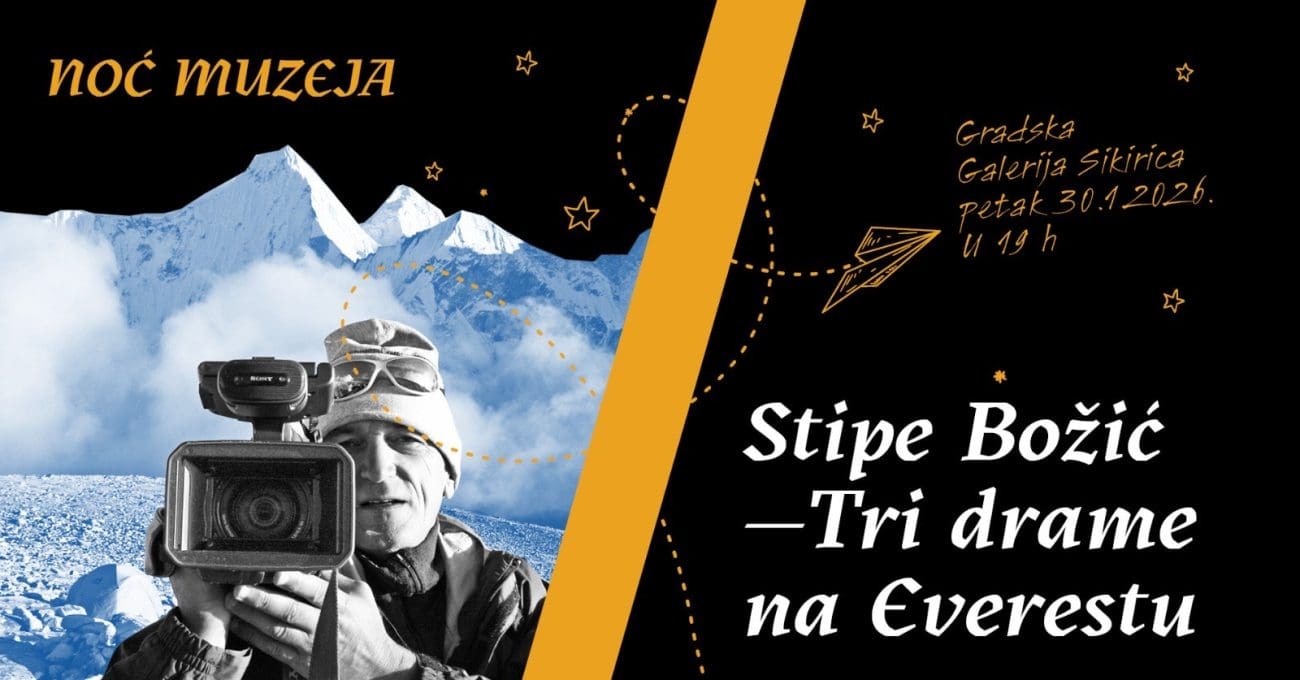 U Noći muzeja u Gradskoj galeriji Sikirica gostuje Stipe Božić