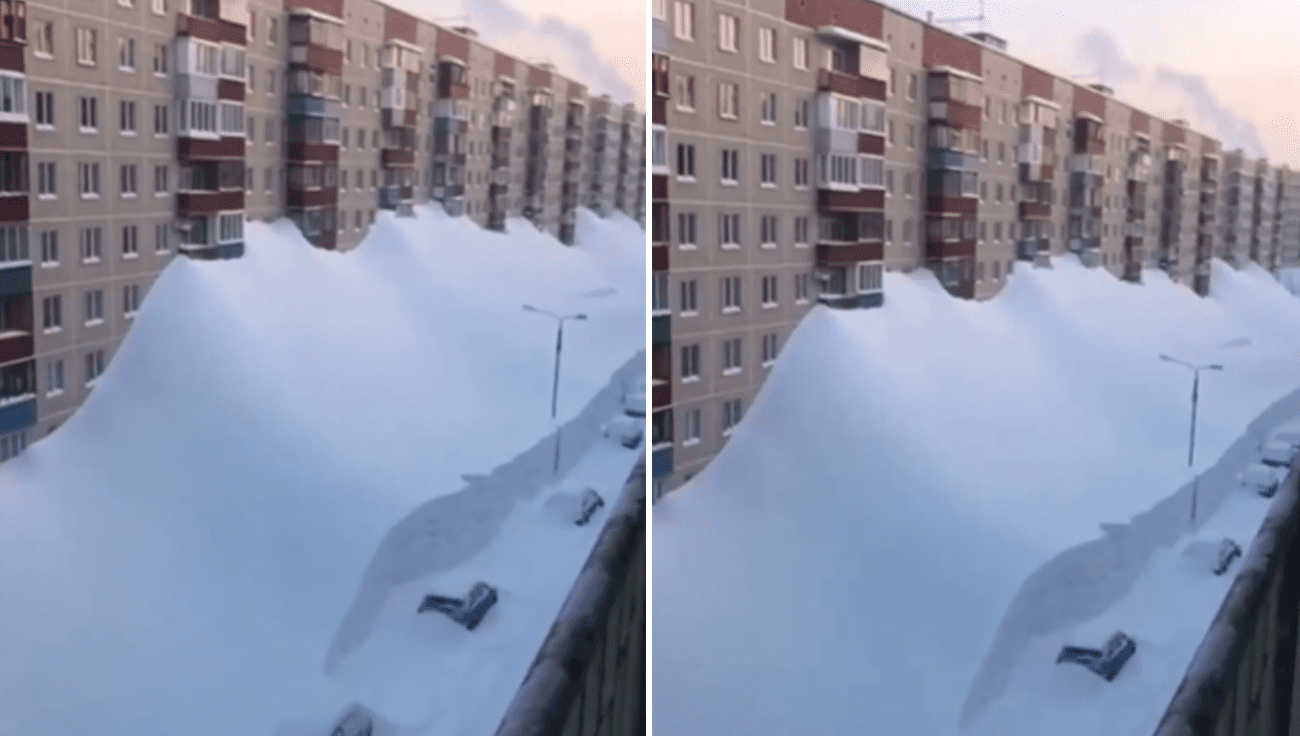 VIDEO U ovom gradu je trenutno –21°C, a nanosi snijega su viši od 10 metara