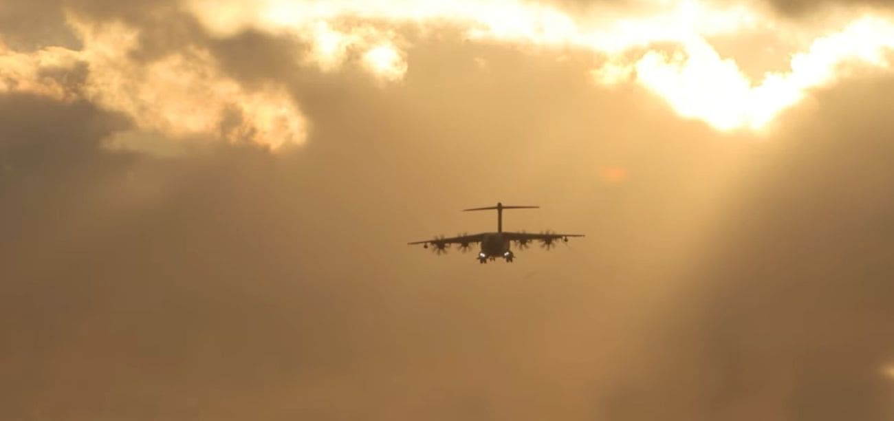 VIDEO Snimili smo europskog zračnog diva. Riječ je o vojnom transportnom zrakoplovu