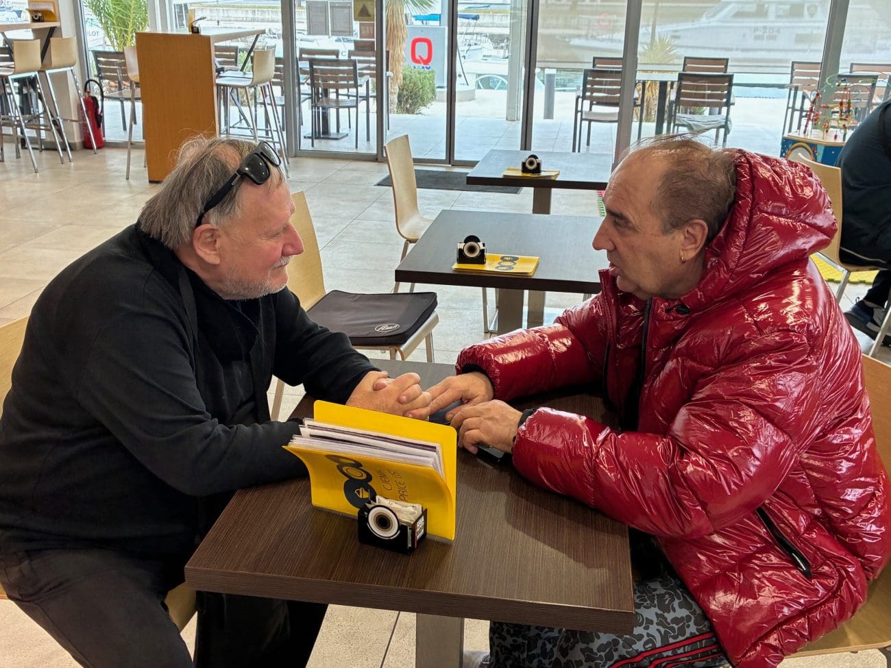 Ni riječi pred kamerama: Susret Grdovića i splitskog menadžera potaknuo nagađanja