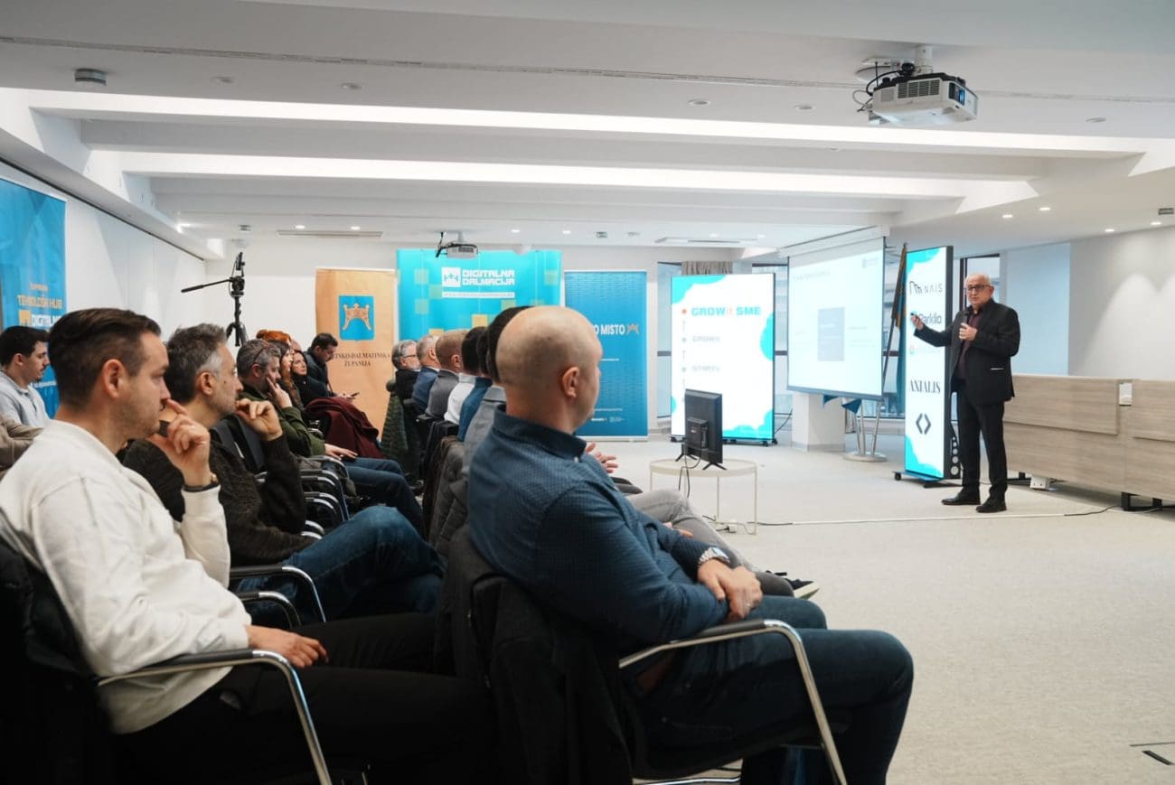 Splitsko-dalmatinska županija i Digitalna Dalmacija pokrenuli GROWit SME program za razvoj inovativnih poduzeća. Pet hrvatskih start-upova dobilo potporu od 15.000 eura