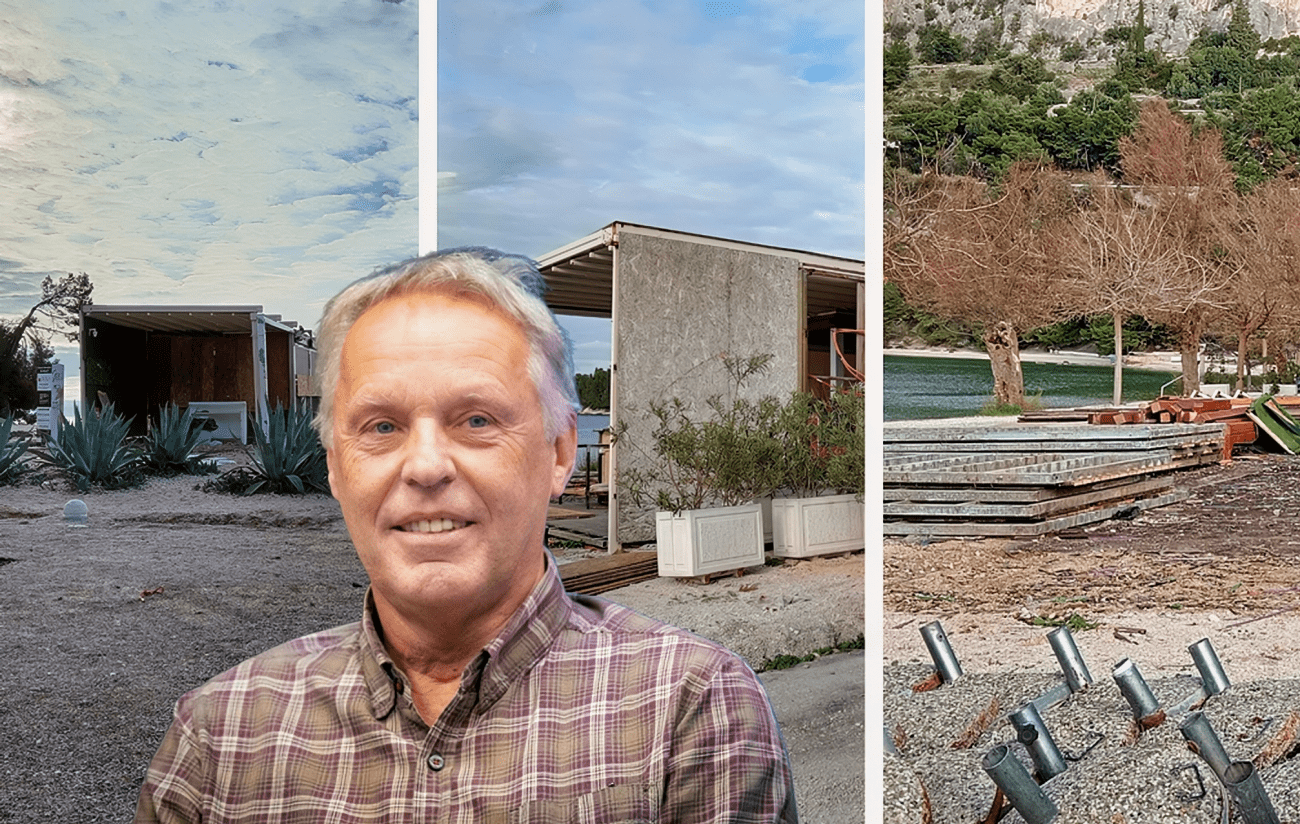 Napokon krenulo uklanjanje ilegalnih štekata i barova na Kašjunima: "Želim da se ovakvi objekti nikad više ne vrate"