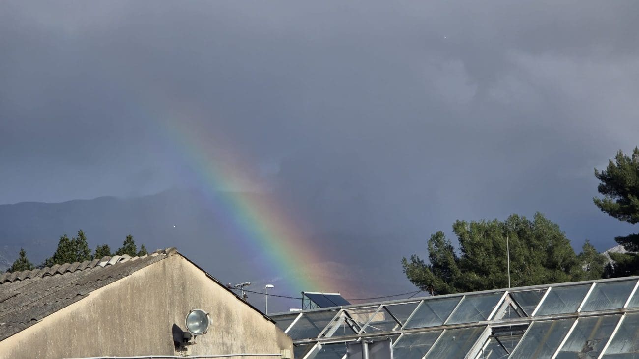 Predivna duga ukrasila nebo nad Splitom
