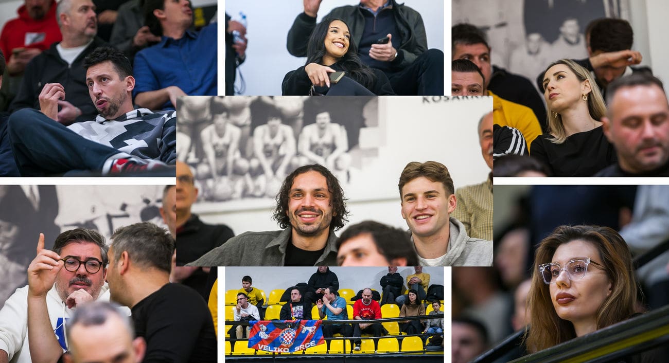 Pogledajte tko je sve bodrio Žute s tribina