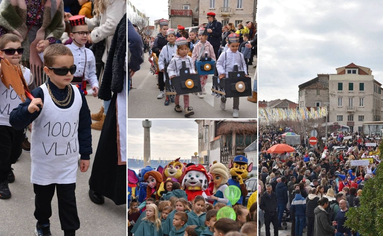 NEKA SVA NAŠA DICA BUDU DICA SRITNIH LICA U nedjelju 45. Dičji krnjeval donjih Kaštela. Budite dio tradicije i pridružite se krnjevalu