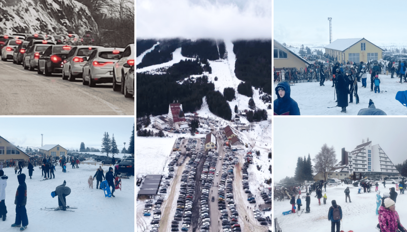 FOTO/VIDEO Pola Splita je na Kupresu: "Sve je prebukirano, tko zadnji napusti Dalmaciju nek ugasi svjetlo..."