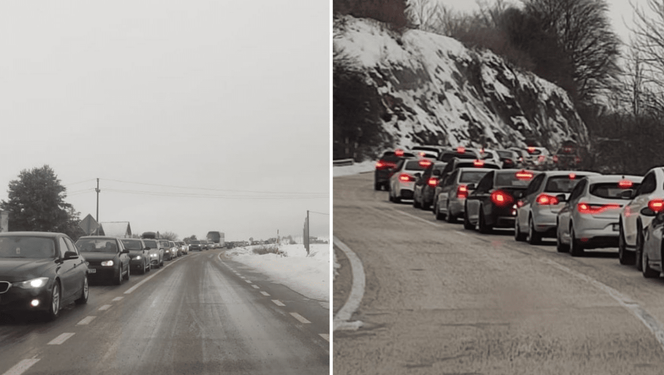 FOTO Kaos na putu prema Kupresu, Splićani zapeli u koloni dugoj 10 kilometara