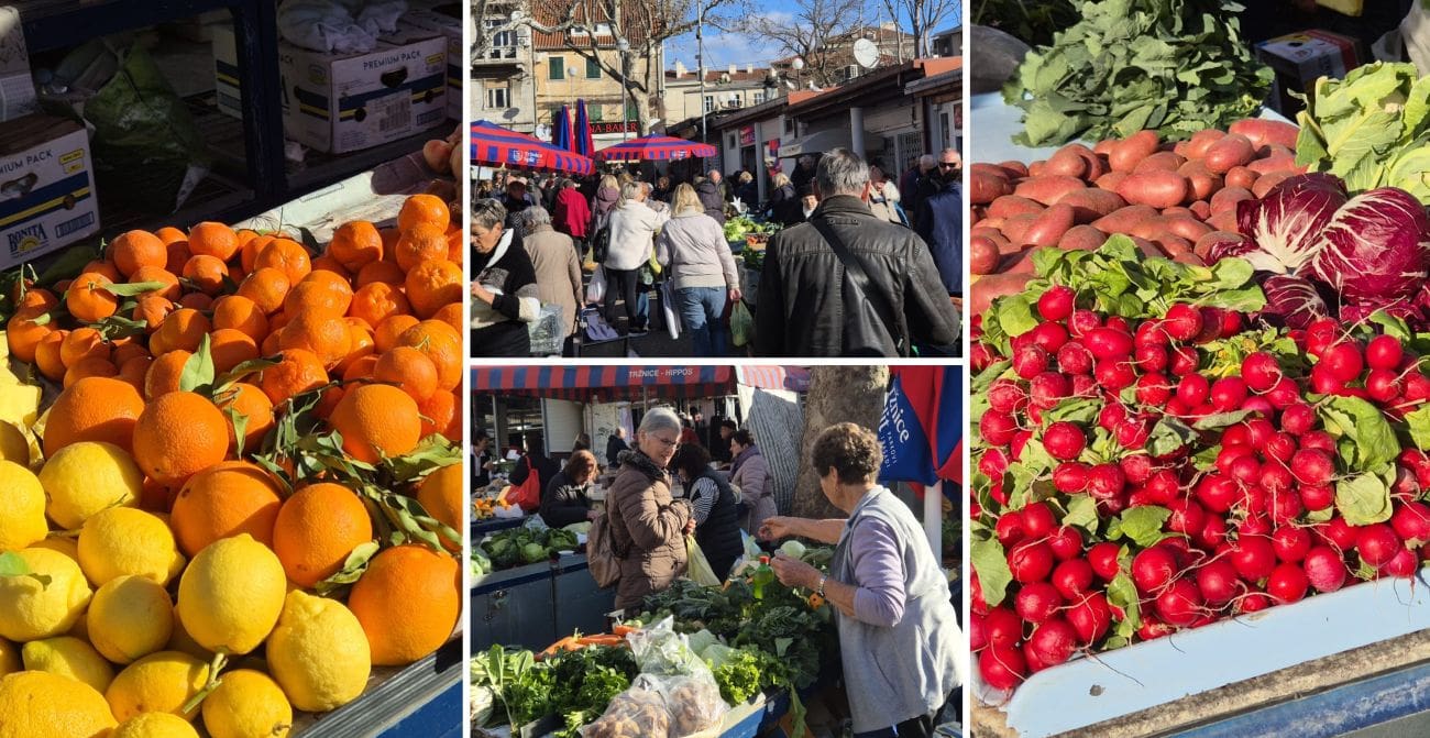 Subotnji šušur na splitskom Pazaru, evo smo što se nudi