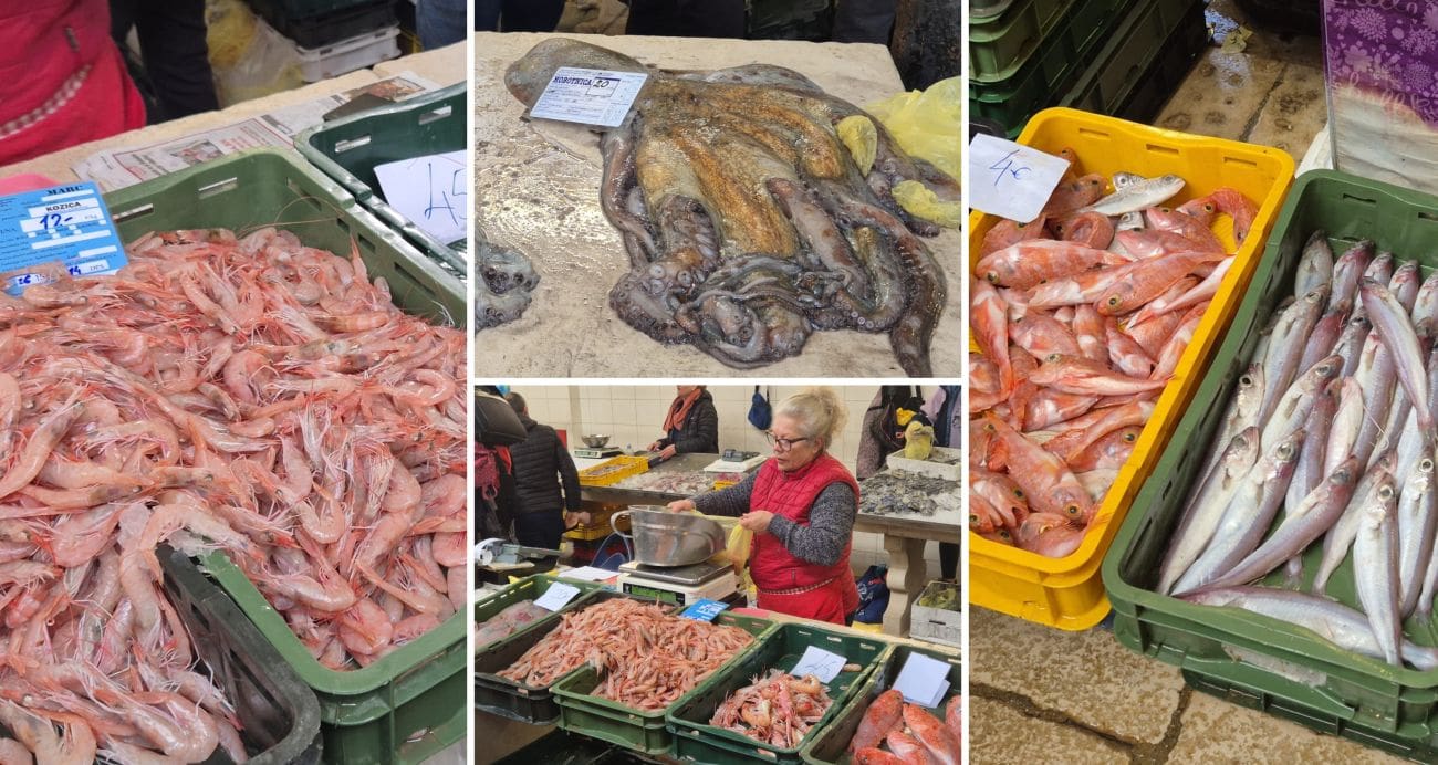 Pogledajte kakva je današnja ponuda na splitskoj Peškariji