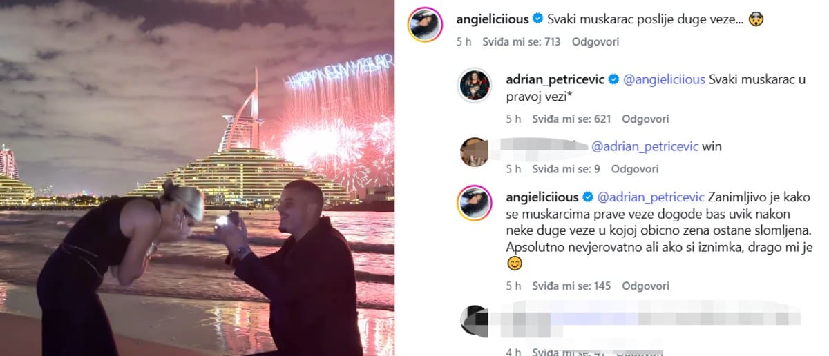 Adri nakon zaruka opet u centru pozornosti. Poznata Sinjanka progovorila, komentari gore od reakcija