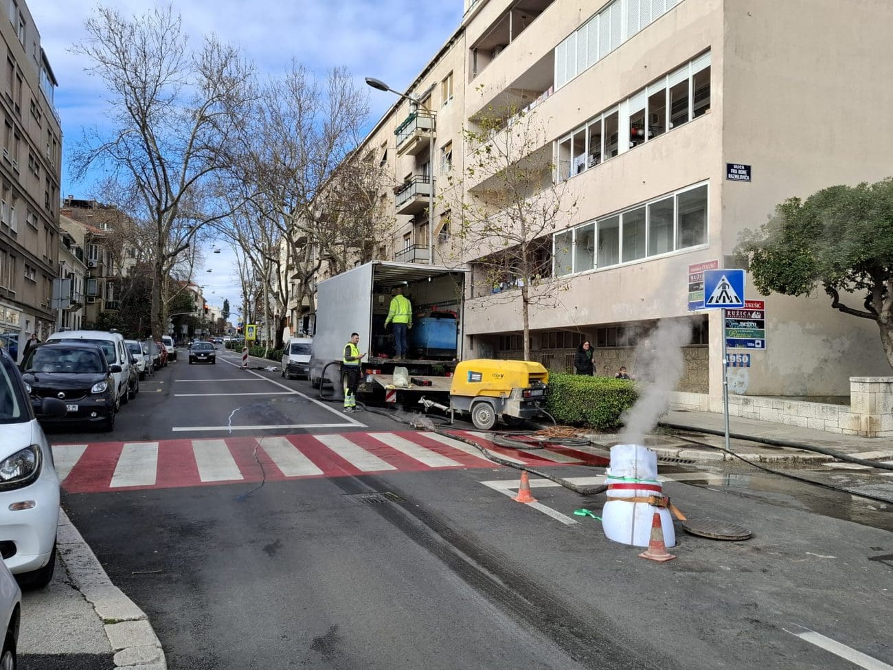 Radovi u Matoševoj ulici u Splitu: Djelomična obustava prometa