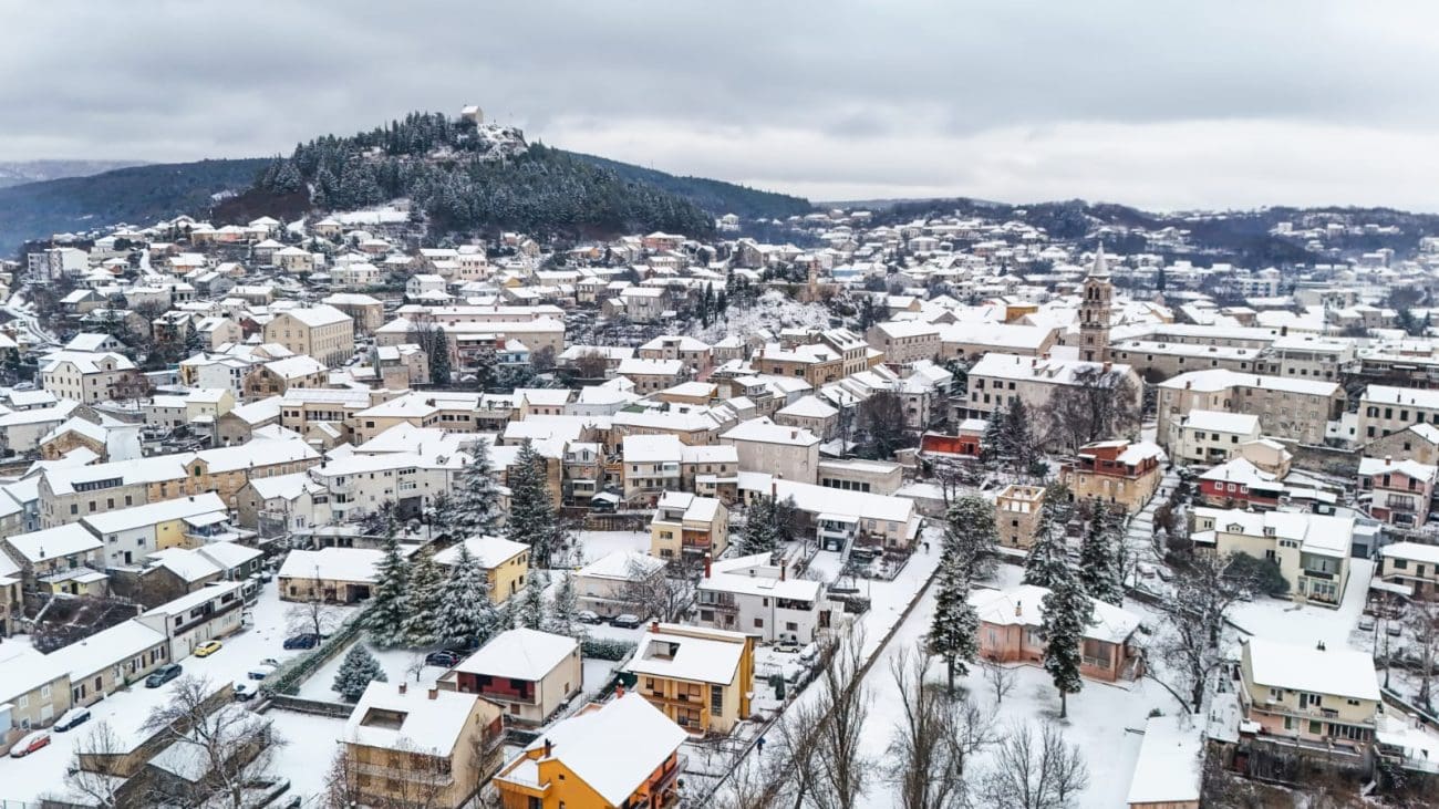 FOTOGALERIJA Ovo je Sinj. Pogledajte čarobne prizore zimske idile