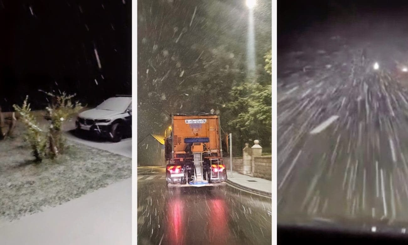 VIDEO Snijeg zabijelio velik dio Dalmacije, pada i u jednom dijelu grada Splita!