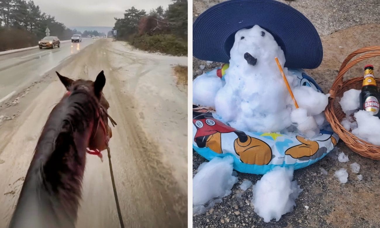 "Ima li 'ko bez zimskih guma, a žuri kući?": Dalmatinci su i nevrijeme okrenuli u svoju korist