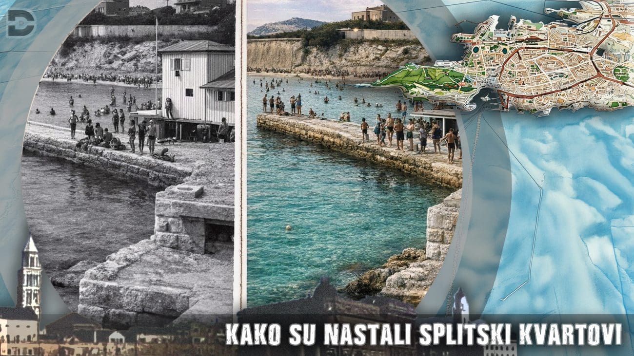 Teško je vjerovati kako su izgledale Firule, Ovčice i Bačvice u 20. stoljeću. Dvije plaže odvajala je željezna bodljikava ograda