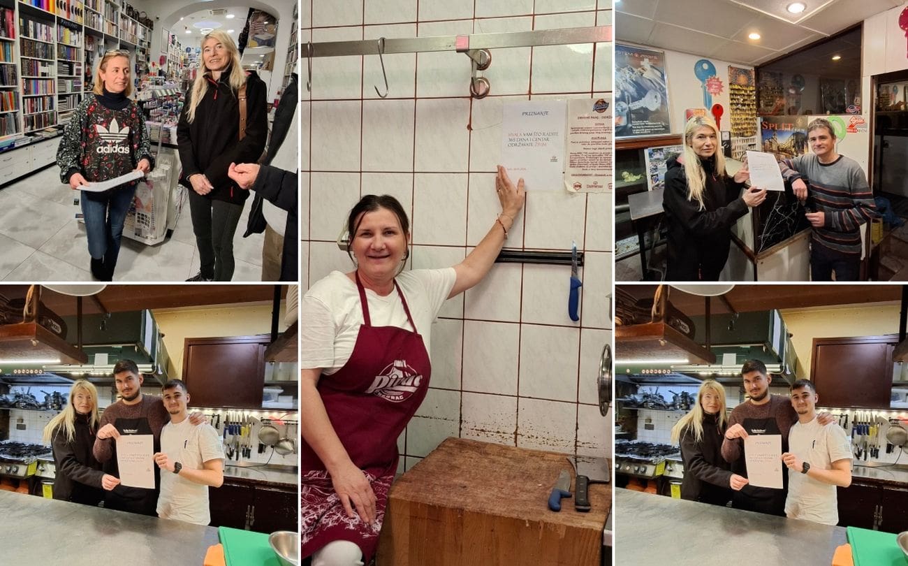 Građanska inicijativa 'Stanari zajedno' nagradila splitske obrtnike za rad 365 dana i poziva na očuvanje života u centru grada