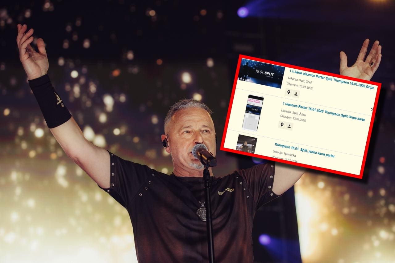 Ulaznice za Thompsonove koncerte u Splitu planule, sada se masovno preprodaju. Evo za koliko