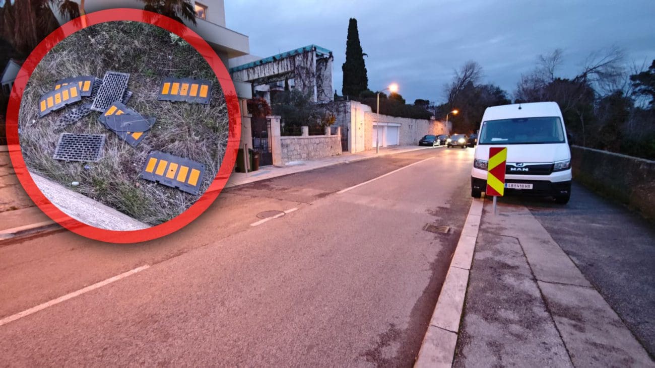 Je li ovo moguće? "Ležeći" dobili "noge" na Mejama, netko ih je uklonio i bacio kraj ceste