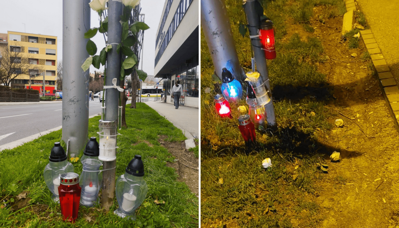 Dvije godine od ubojstva mladog Splićanina: Oštećene svijeće i cvijeće na mjestu stradanja