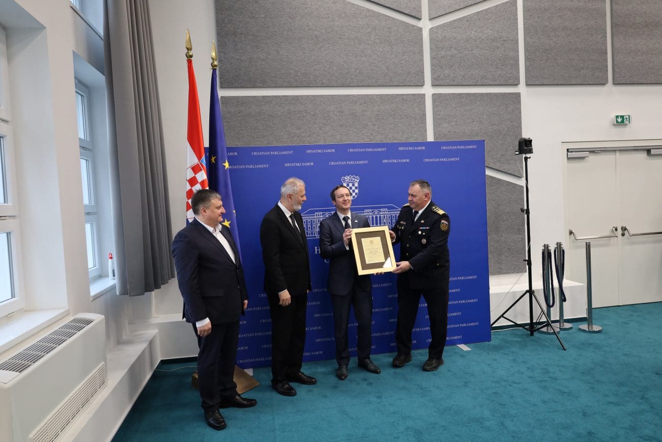 Održan svečani prijem međunarodnih vatrogasnih organizacija u Hrvatskom saboru