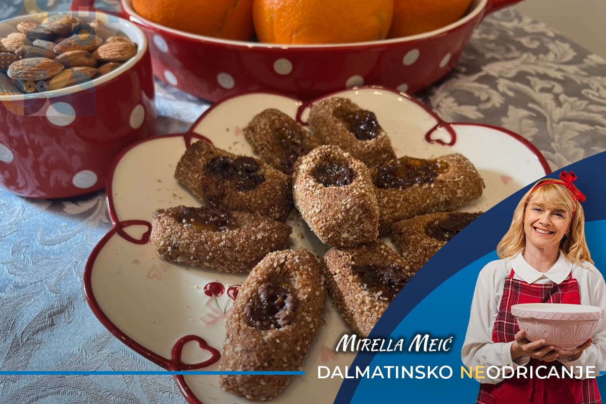 DALMATINSKO NEODRICANJE Ovi kolačići nemaju glukozu, gluten i laktozu, a tko god ih kuša - postaju mu omiljeni