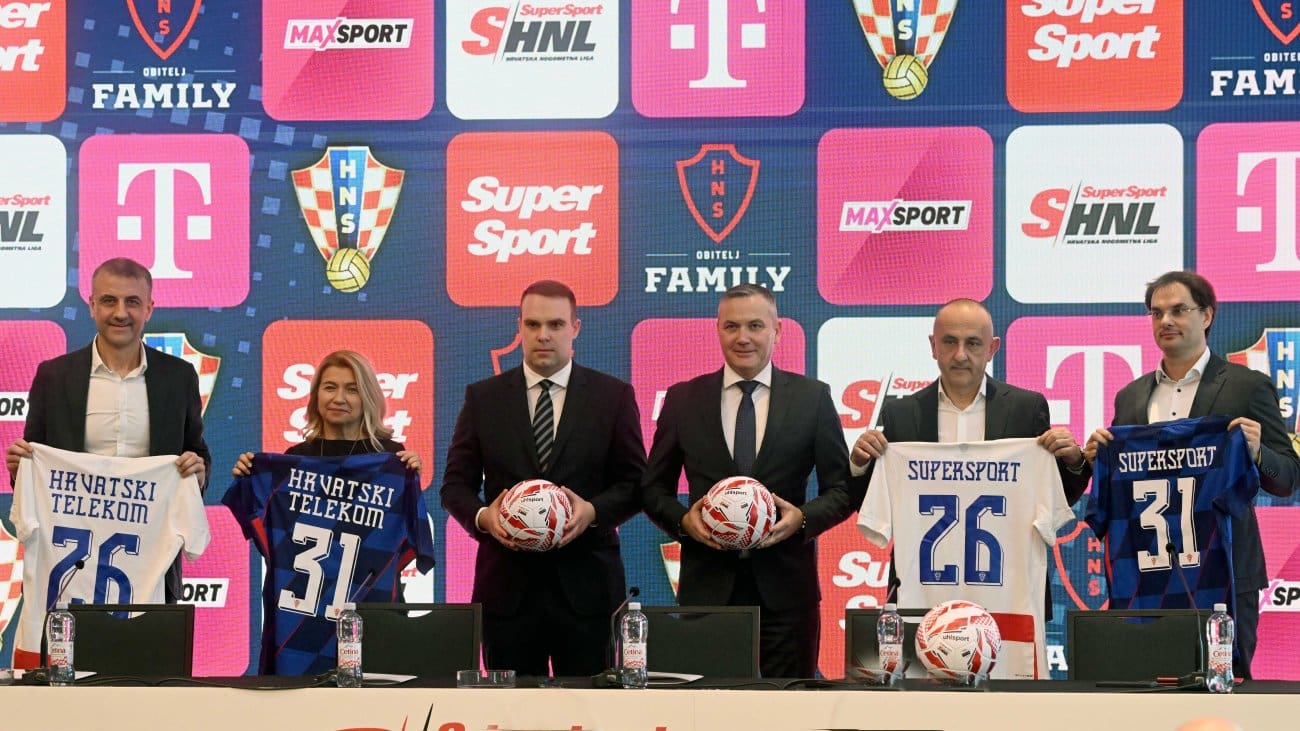 HNS, Hrvatski Telekom i SuperSport potpisali najvrjedniji ugovor u povijesti HNL-a
