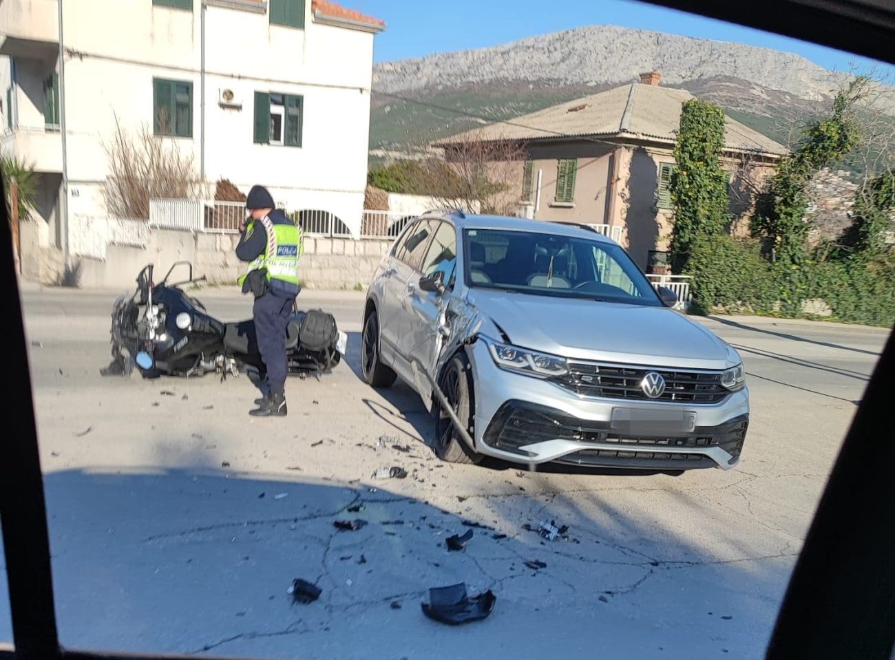 Prometna nesreća u Solinu, vozač motocikla prevezen u bolnicu