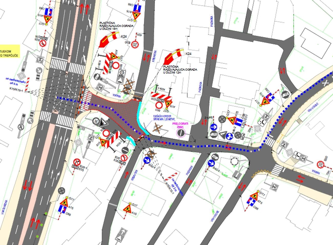 Zatvara se dio jedne splitske ulice: Ovo su razlozi