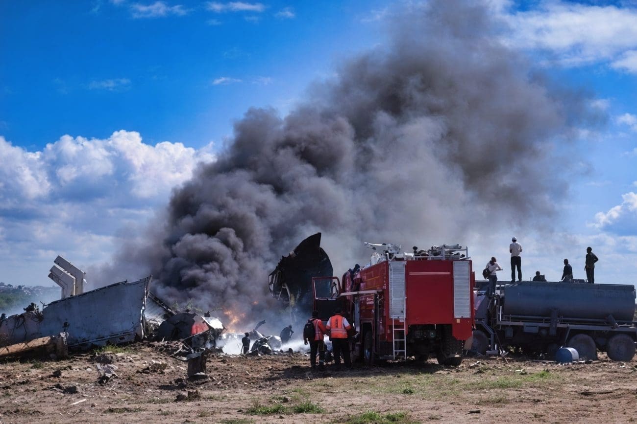 Avion se srušio u more odmah nakon polijetanja, svih 55 putnika i posada preživjeli