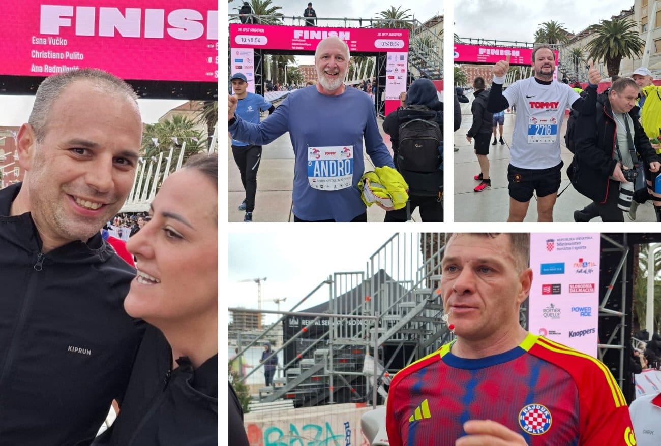 FOTO Pogledajte tko je sve na Rivi ušao u cilj. Ima i poznatih Splićana