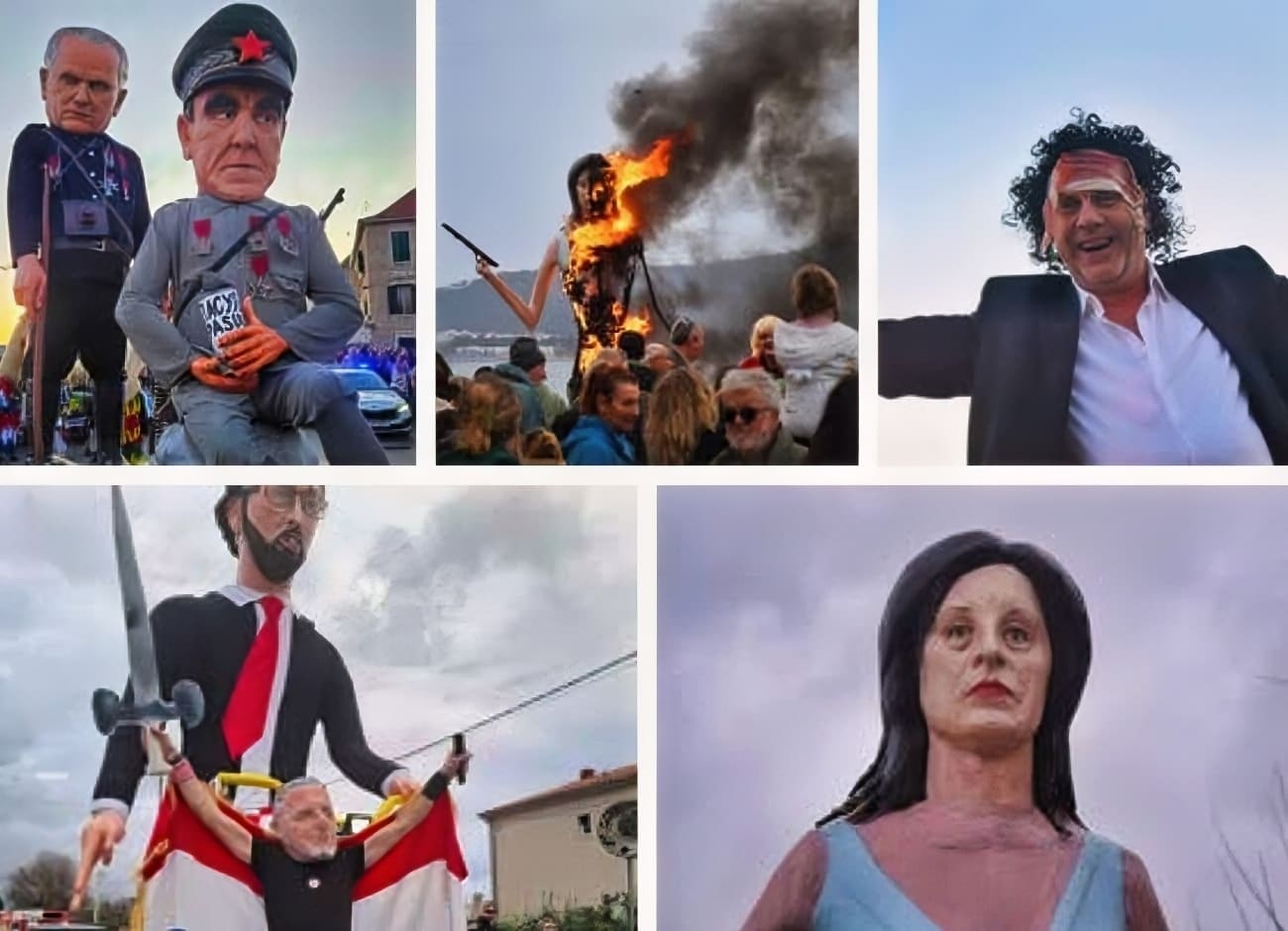 Zašto su u Dalmaciji gorjeli političari kao simboli zla? "Ovo je bilo previše čak i za karneval"