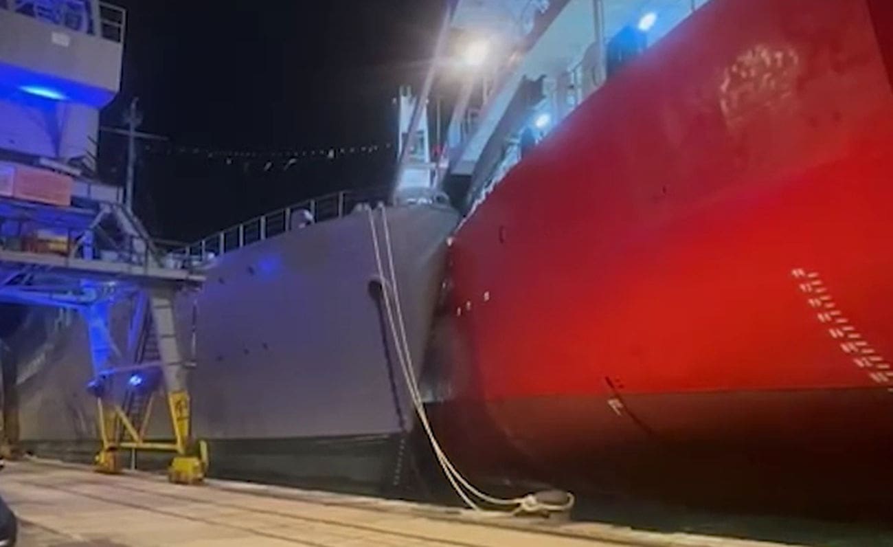 Drama u luci: Ogroman tanker zabio se u Galeba!