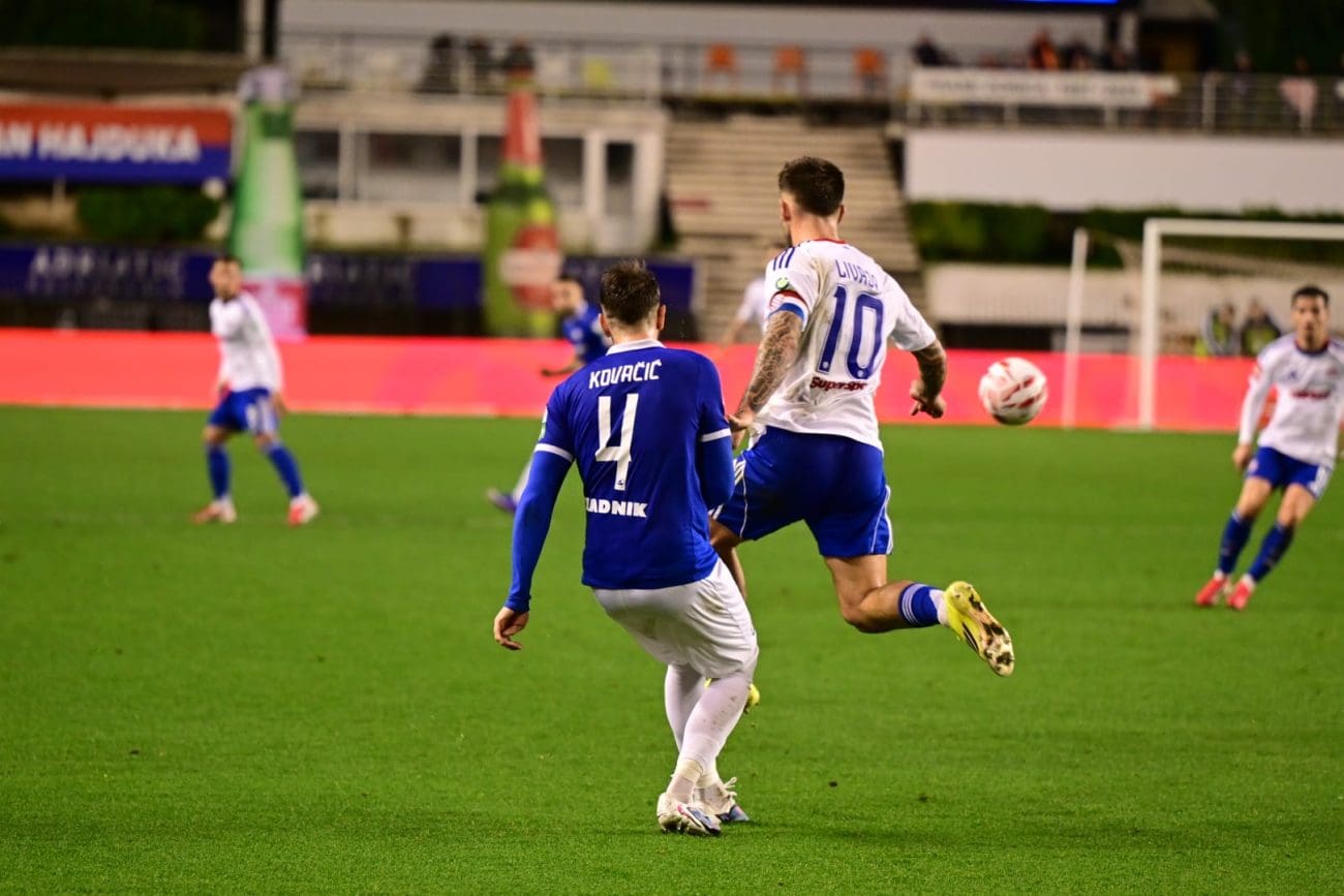 SLAVEN BELUPO – HAJDUK 1-0: Pogodak Dabre za rano vodstvo