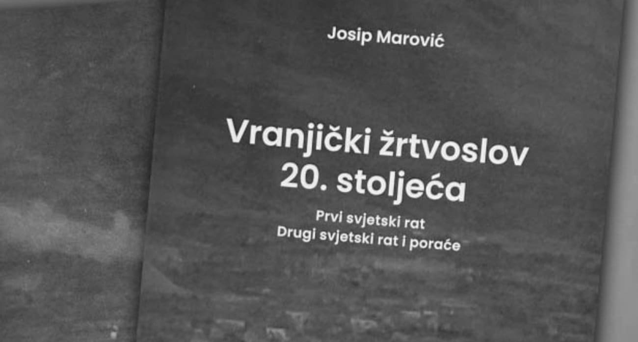 NAJAVA U Vranjicu predstavljanje knjige "Vranjički žrtvoslov 20. stoljeća" autora Josipa Marovića