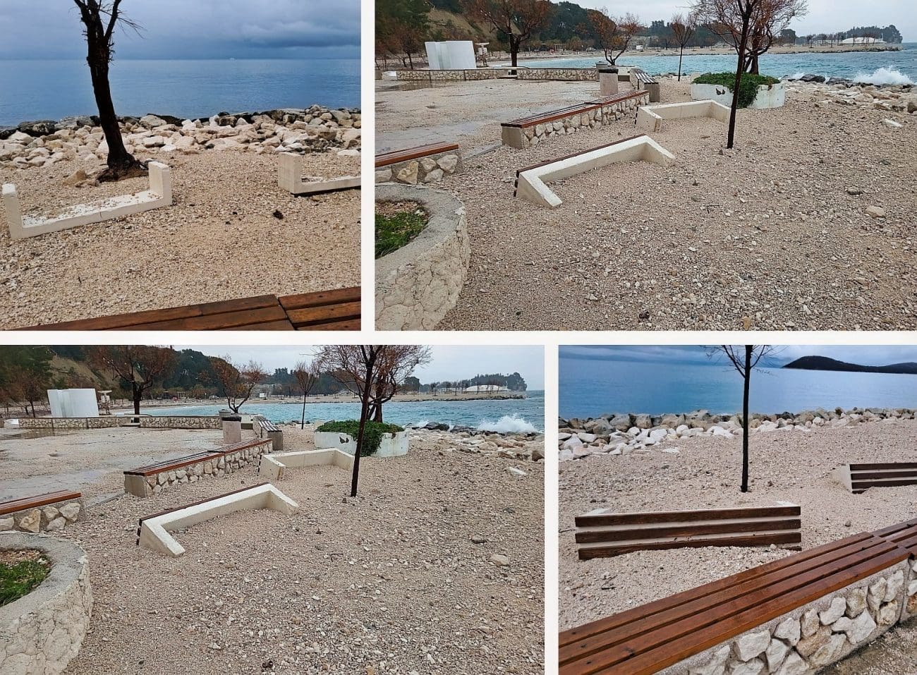 Poznata splitska plaža izgleda neprepoznatljivo nakon nevremena: "Koliko će trebati za vraćanje u prvobitno stanje?"