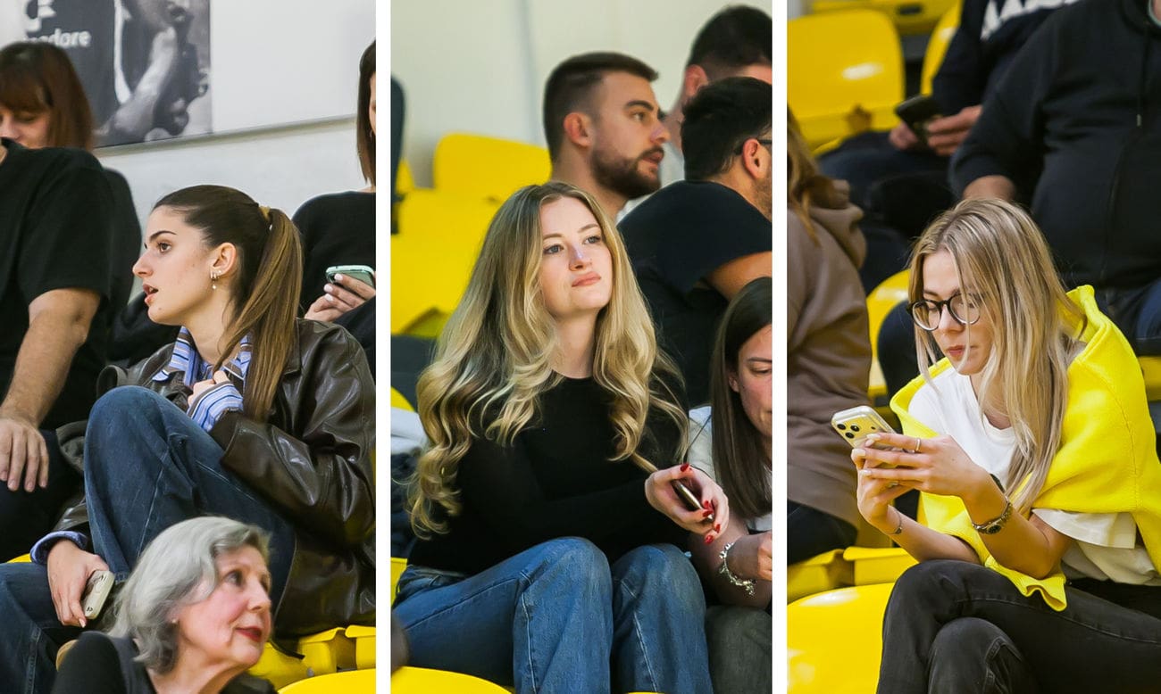 Ni košarka ne može proći bez nježnijeg spola. Pogledajte tko je sve bodrio košarkaše na Gripama