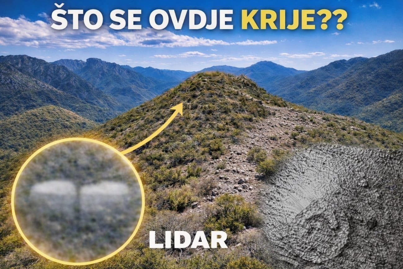 Uz pomoć lidara otkrio skrivenu ilirsku gradinu: Unutar nje se nalaze tumuli, ali i misteriozni stećci
