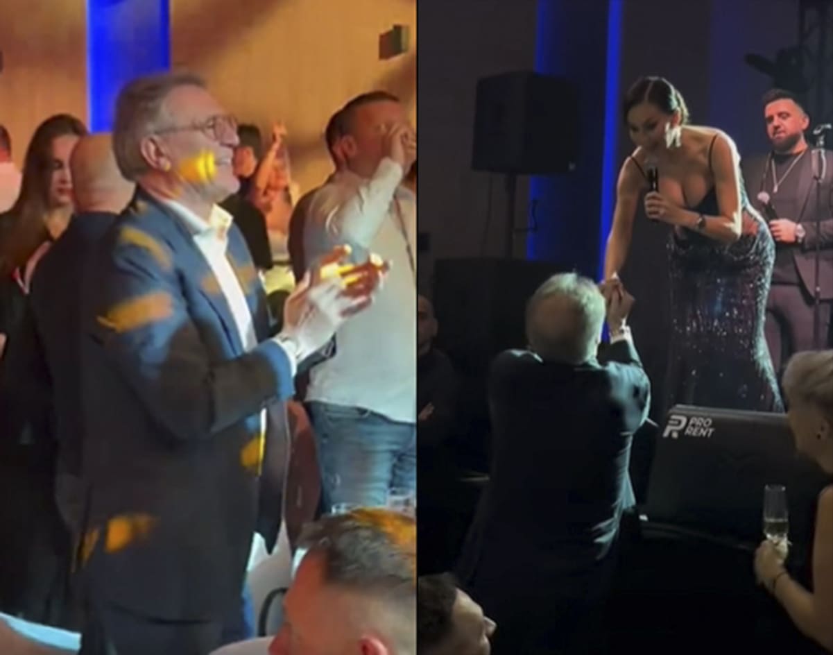 VIDEO Bjegunac Zdravko Mamić poljubio ruku udovici krvnika Arkana! Ceca: "Ja sam vaš fan"