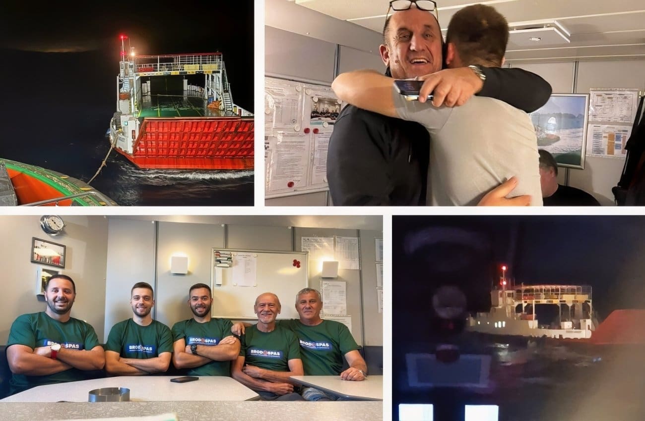 INTERVJU Kapetan Josip Marić o spašavanju broda "Trideseti avgust" kod Hvara: "Uvjeti su bili ozbiljni, ali nije bilo kaosa kako možda zvuči"