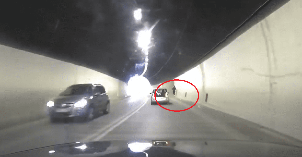 Zabranjeno pješacima? Nema veze! Dama odabrala 'ekološki jogging' kroz Marjanski tunel