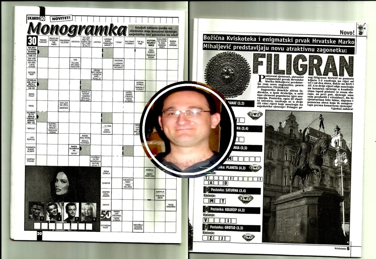 Marko iz Omiša je napravio preko 4.000 križaljki: „Plan mi je napraviti Bibliju prikazanu kroz različite zagonetke“